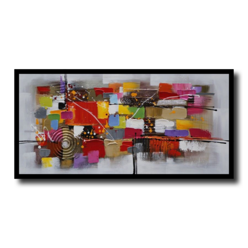 Abstract schilderij