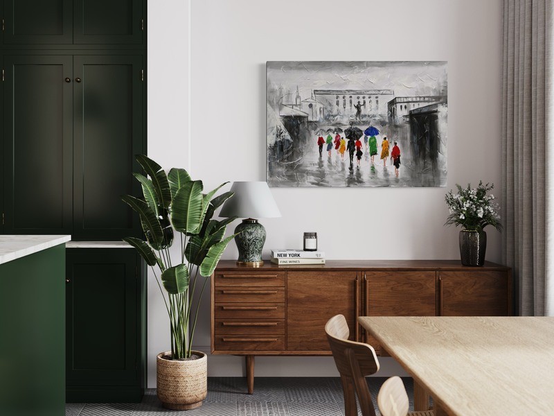 Een schilderij van Göteborg