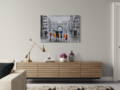 Een schilderij van München