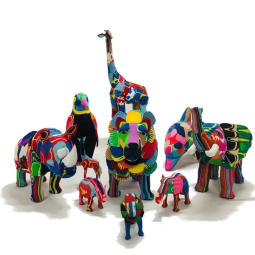 Flipflop sculpturen van oceansole