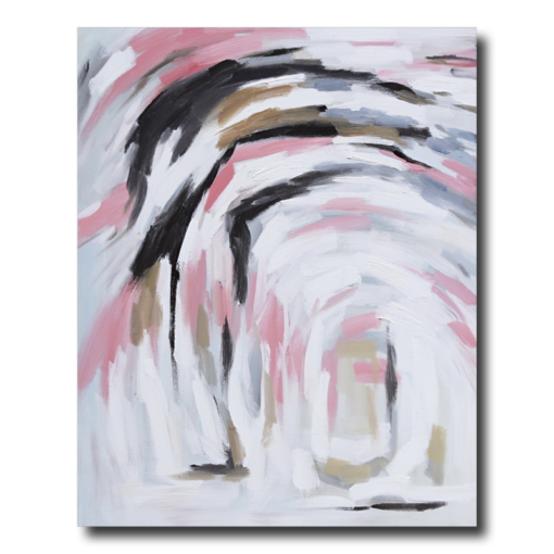 Een abstract schilderij