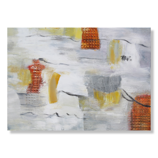 Een abstract schilderij