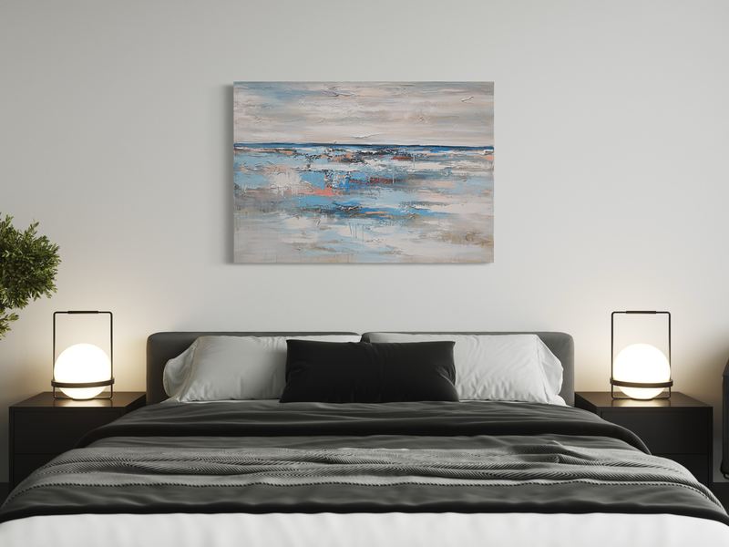 Een abstract schilderij