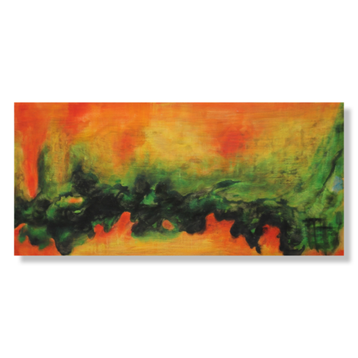 Een abstract schilderij