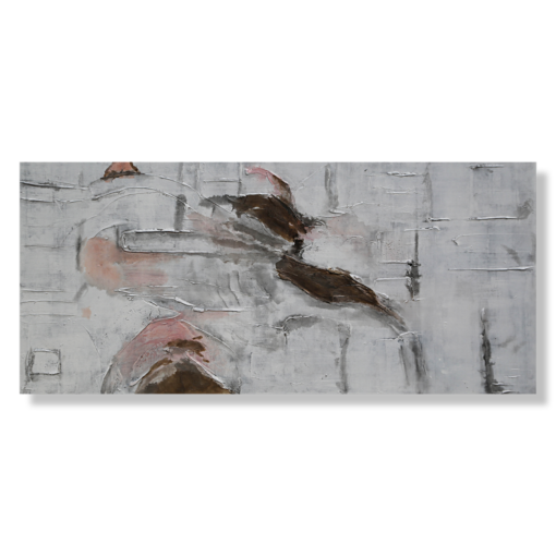 Een abstract schilderij