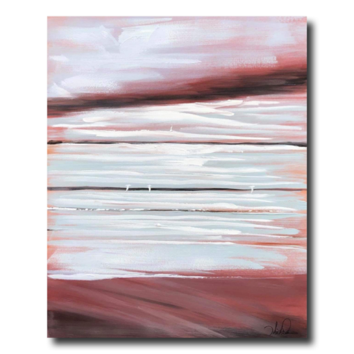 Een abstract schilderij