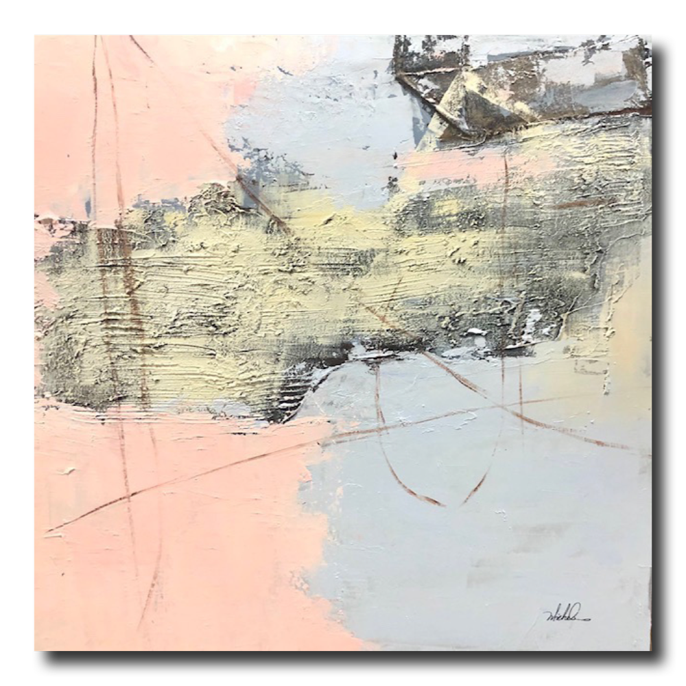 een abstract schilderij