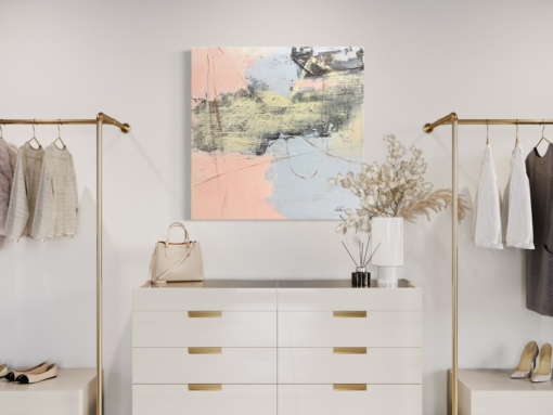 een abstract schilderij