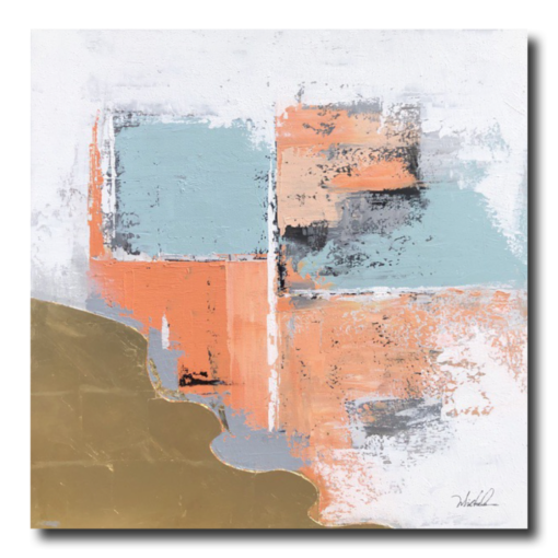 Een abstract schilderij