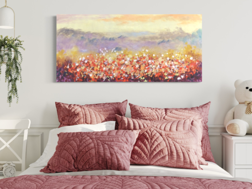 Een abstract schilderij