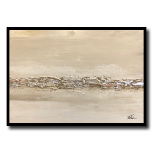 Een abstract schilderij