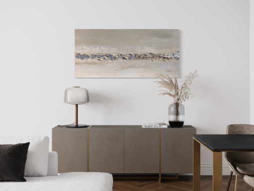 Een abstract schilderij