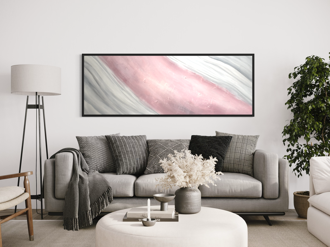 Een abstract schilderij