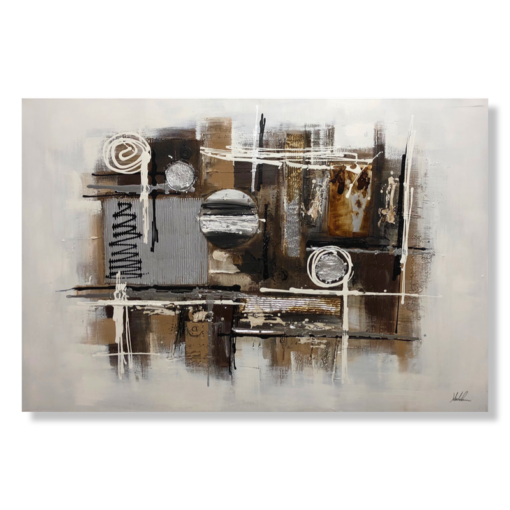 Een abstract schilderij