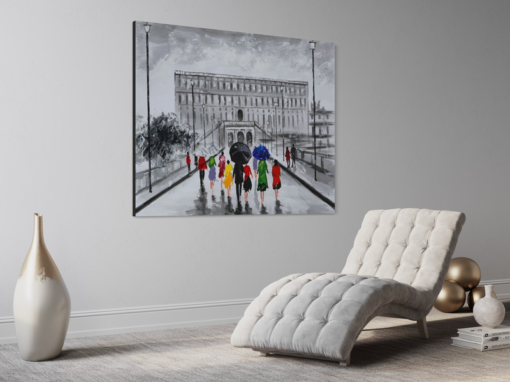 Een schilderij van Stockholm