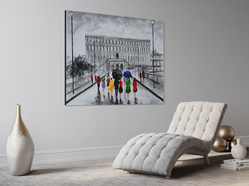 Een schilderij van Stockholm