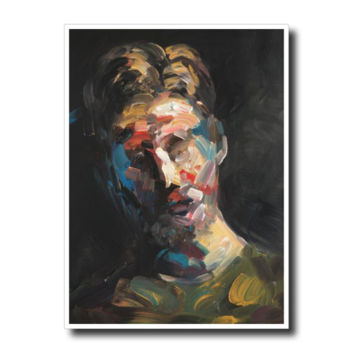Een schilderij van een dj
