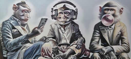 Three wise Monkeys - Afbeelding 2