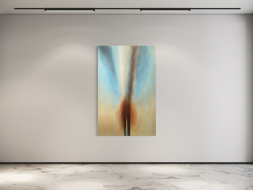 Een abstract schilderij van Il Scimmia, 9Eleven