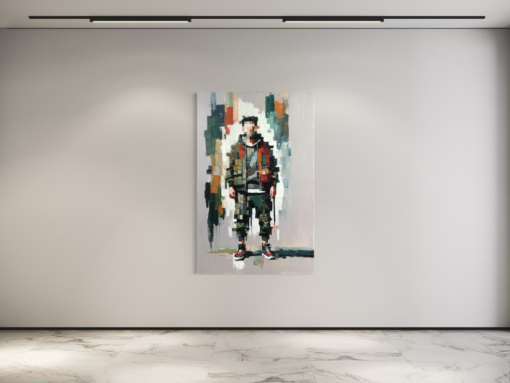 Een schilderij van Il Scimmia, Urban Jungle