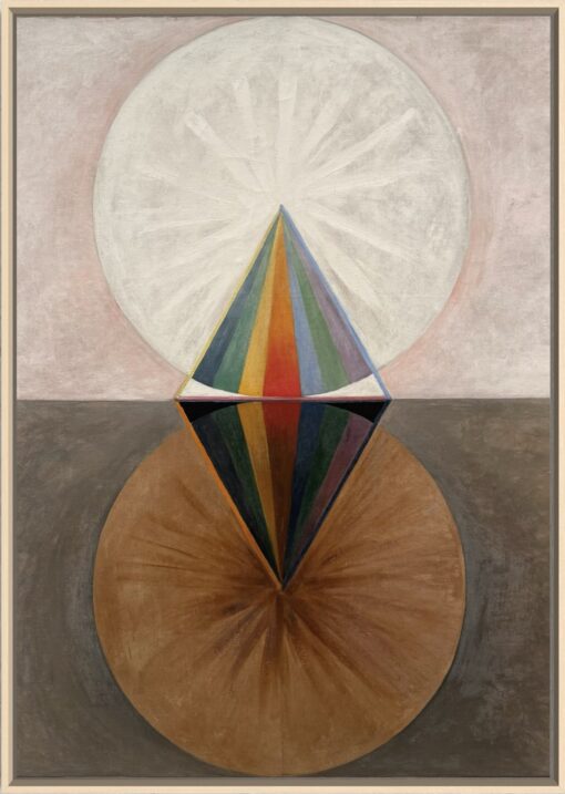 Canvas met de kunstenaar Hilma af Klint – The Swan No. 12 (1915)