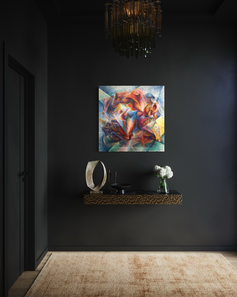 Dynamism of a Soccer Player van Umberto Boccioni is een iconisch futuristisch meesterwerk waarin beweging en energie centraal staan.