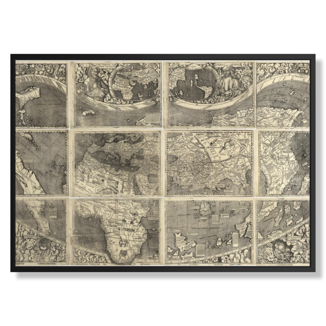 Waldseemuller Map - Afbeelding 3