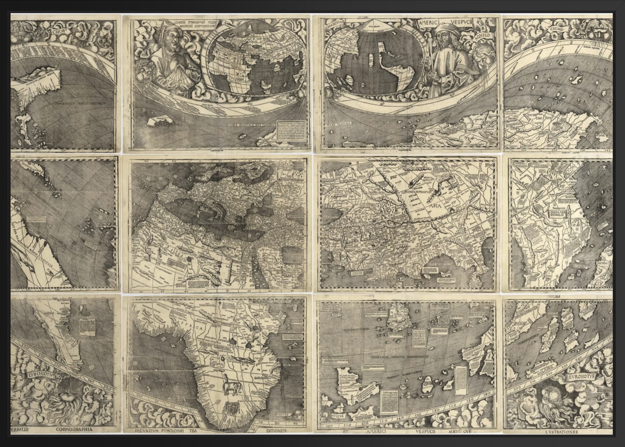 Waldseemuller Map - Afbeelding 2